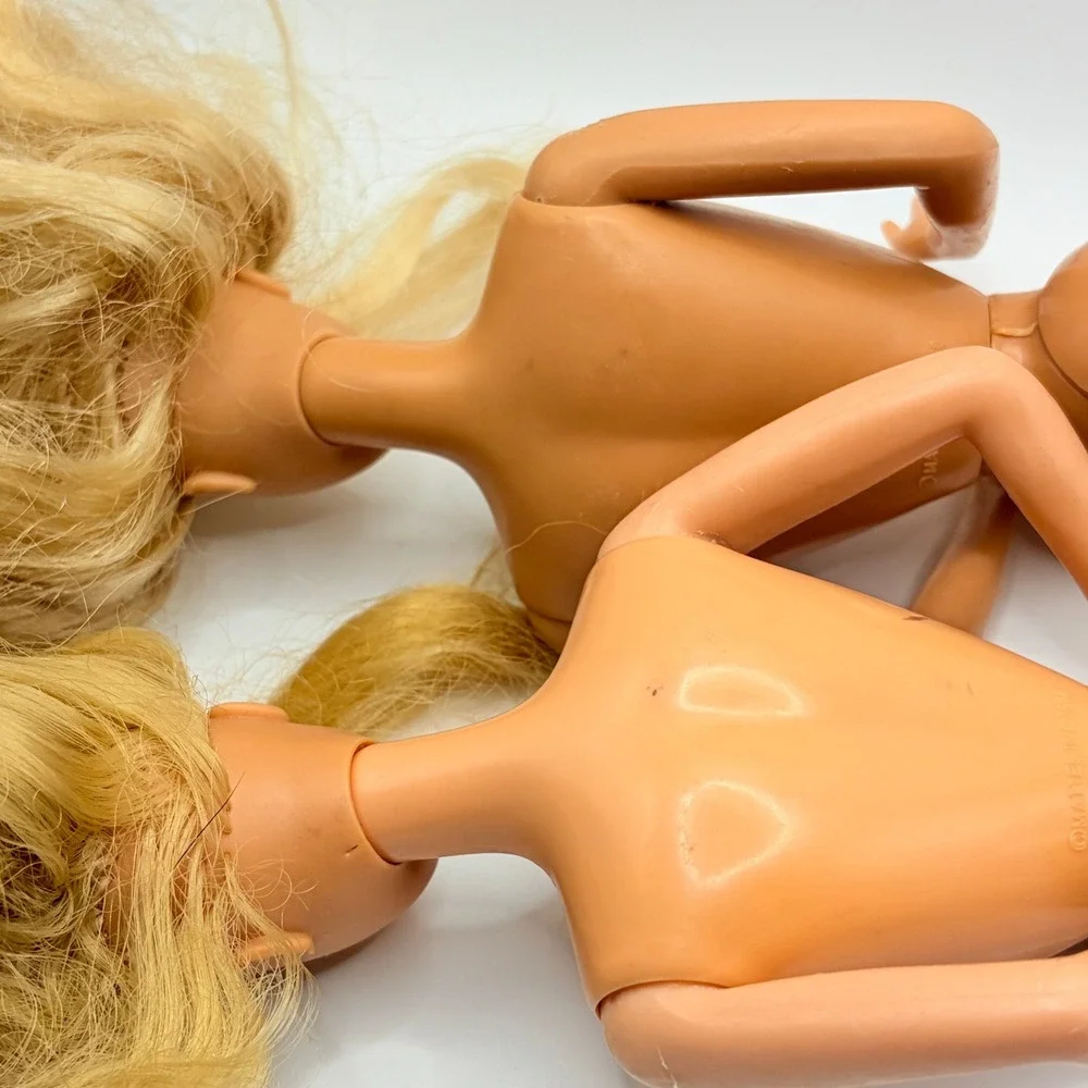 Mattel Vintage 1983 Crystal 1988 SuperStar Barbie Lot Dolls 11.5in 80s Toy